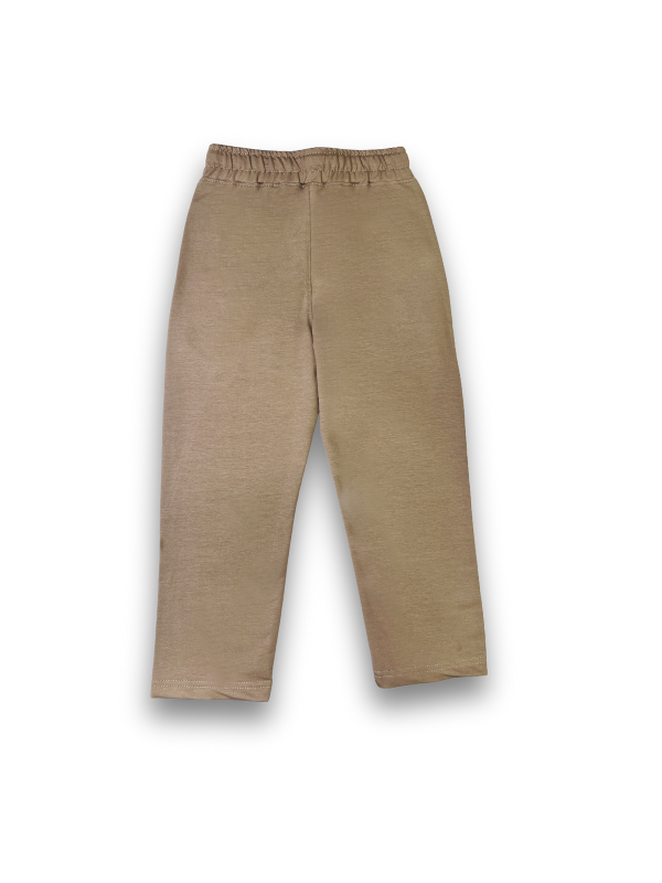 Boys' Light Grey Casual Jogger Pants