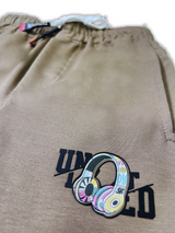 Boys' Light Grey Casual Jogger Pants