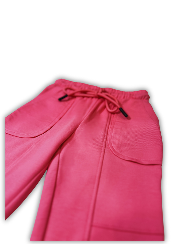 Girls' Rani Pink Fleece Joggers