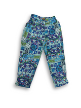 Girls' 3-Piece Blue Floral Print Blazer