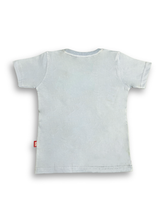 Boys' Light Blue Captain America "First Avenger" Graphic T-Shirt.