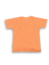 Boys' Peach Disney "Hang Loose" T-Shirt with Mickey, Goofy, and Donald.