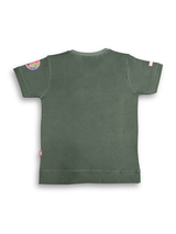 Boys' Olive Green Marvel Avengers Split-Face T-Shirt