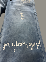 L blue Jeans