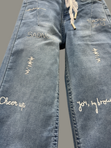 L blue Jeans