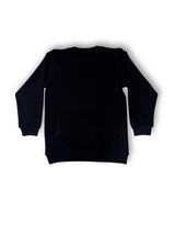 Boys' Black Elegant Youth Logo Graphic Sweatshirt