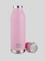 Cello Water Bottle Duro Jet Steel 900 Ml Pink For Unisex