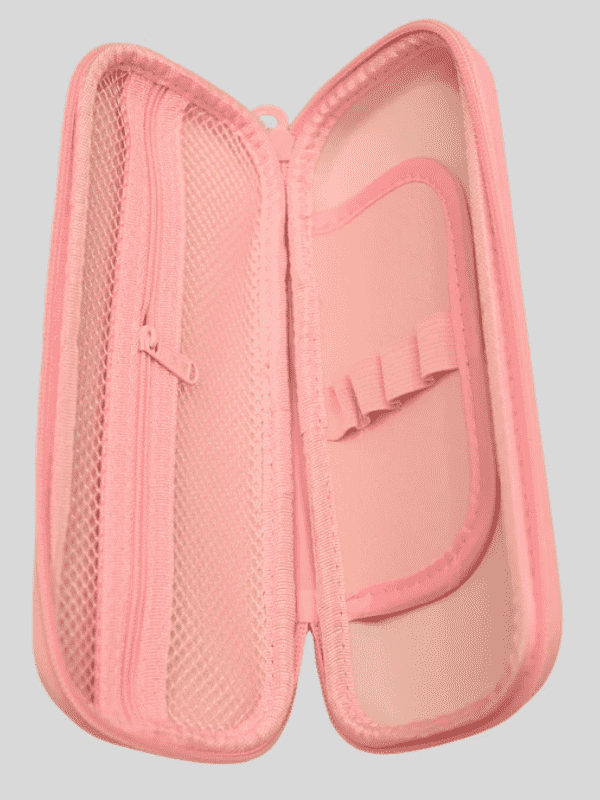 RS Pouch SINGLE ZIP Free Size - Pink