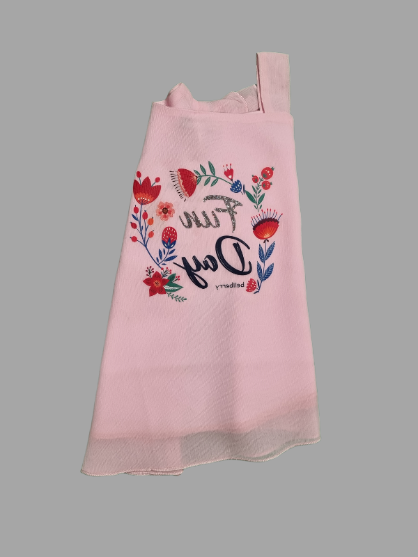 Girls Casual Half Sleeves Plain Fashion Top - Pink