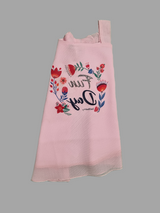Girls Casual Half Sleeves Plain Fashion Top - Pink