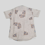 Boys’ Casual 2-Piece Set – Graphic T-Shirt & Printed Short-Sleeve Shirt