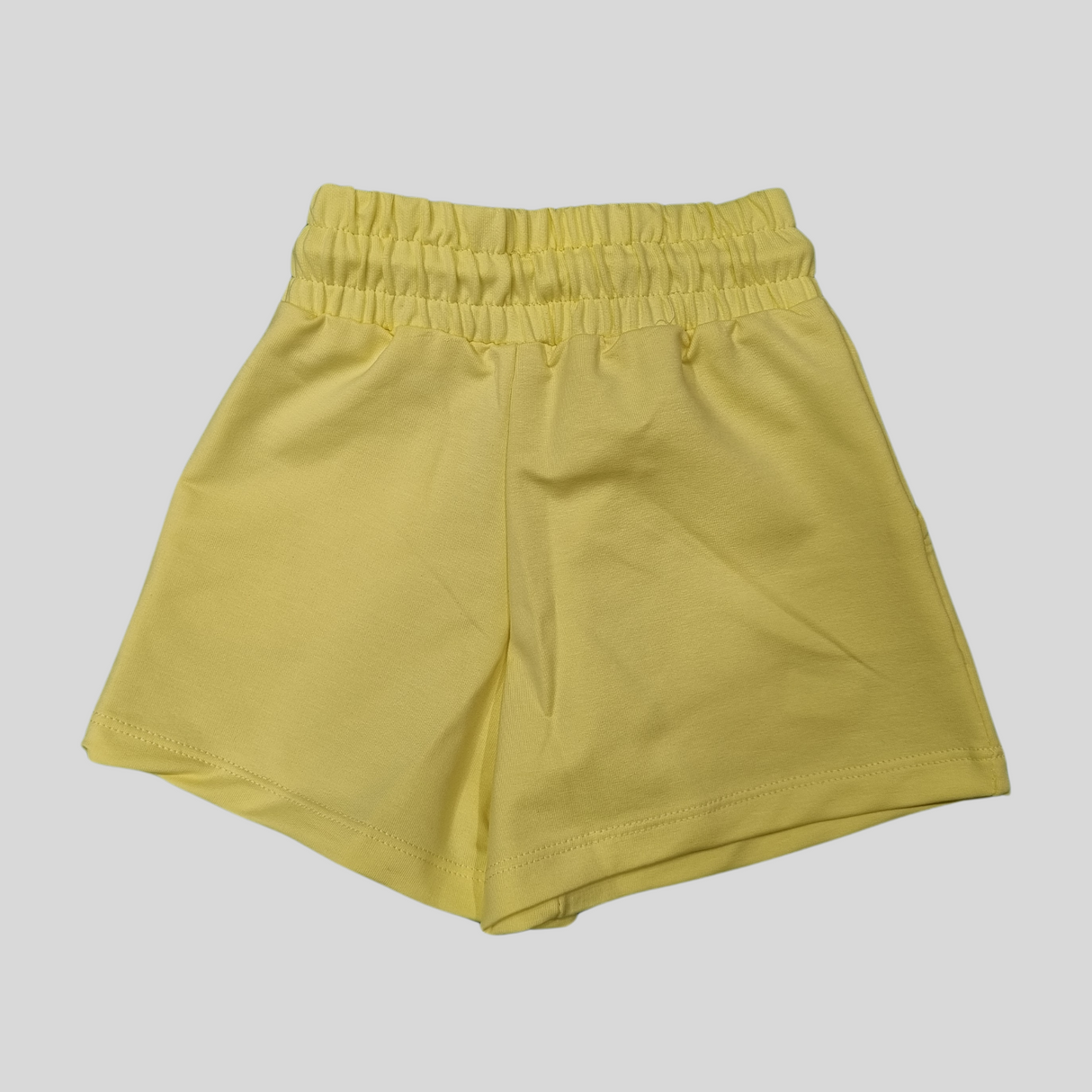 Girls’ Summer Carnival Graphic Co-Ordinate Set– T-Shirt & Shorts (Yellow)