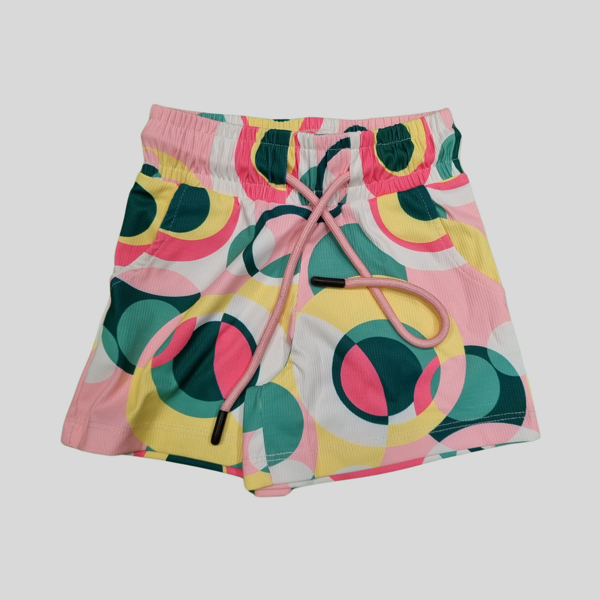 Girls' Color Pop Co-Ordinate Set – Printed T-Shirt and Shorts for Summer Fun