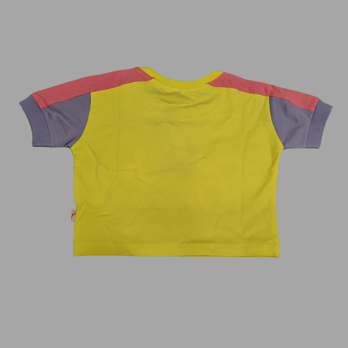 Girls' "Come On Girls, Let's Go Party" Summer Co-ordinate Set – Yellow & Blue