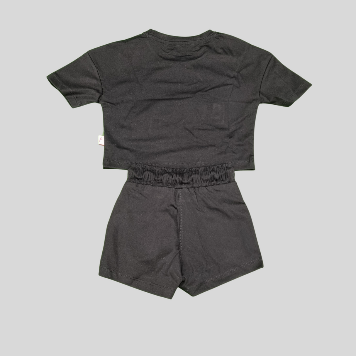 Sweet Sundae Girls' Summer Co-ordinate Set – Available in Black & Navy Blue