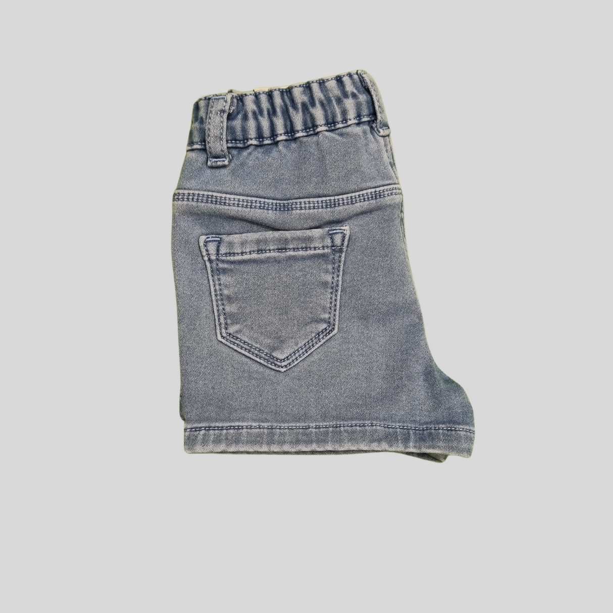 Stylish Girls’ Denim Shorts – Biue & Navy Blue