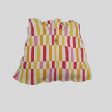 Girls’ Sleeveless Top and Wide-Leg Pant Set – Multicolor Stripes (2 Variants)