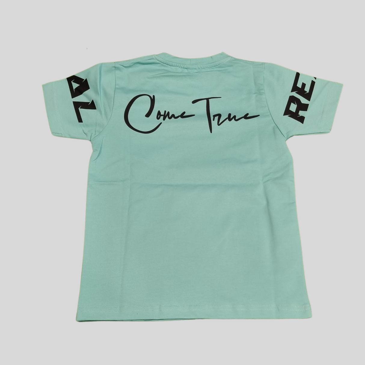 Boys’ Graphic T-Shirt – “REAL Try to Be Brave” Skate Style Tee