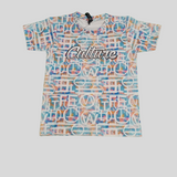 Boys Multicolor Graphic Co-Ordinate Set – “Culture” Typography Design