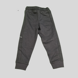 Boys’ Black Jogger Pants with Neon Green Drawstring – Casual Sportswear