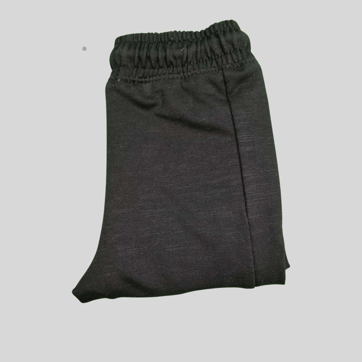 Boys’ Black Jogger Pants with Neon Green Drawstring – Casual Sportswear