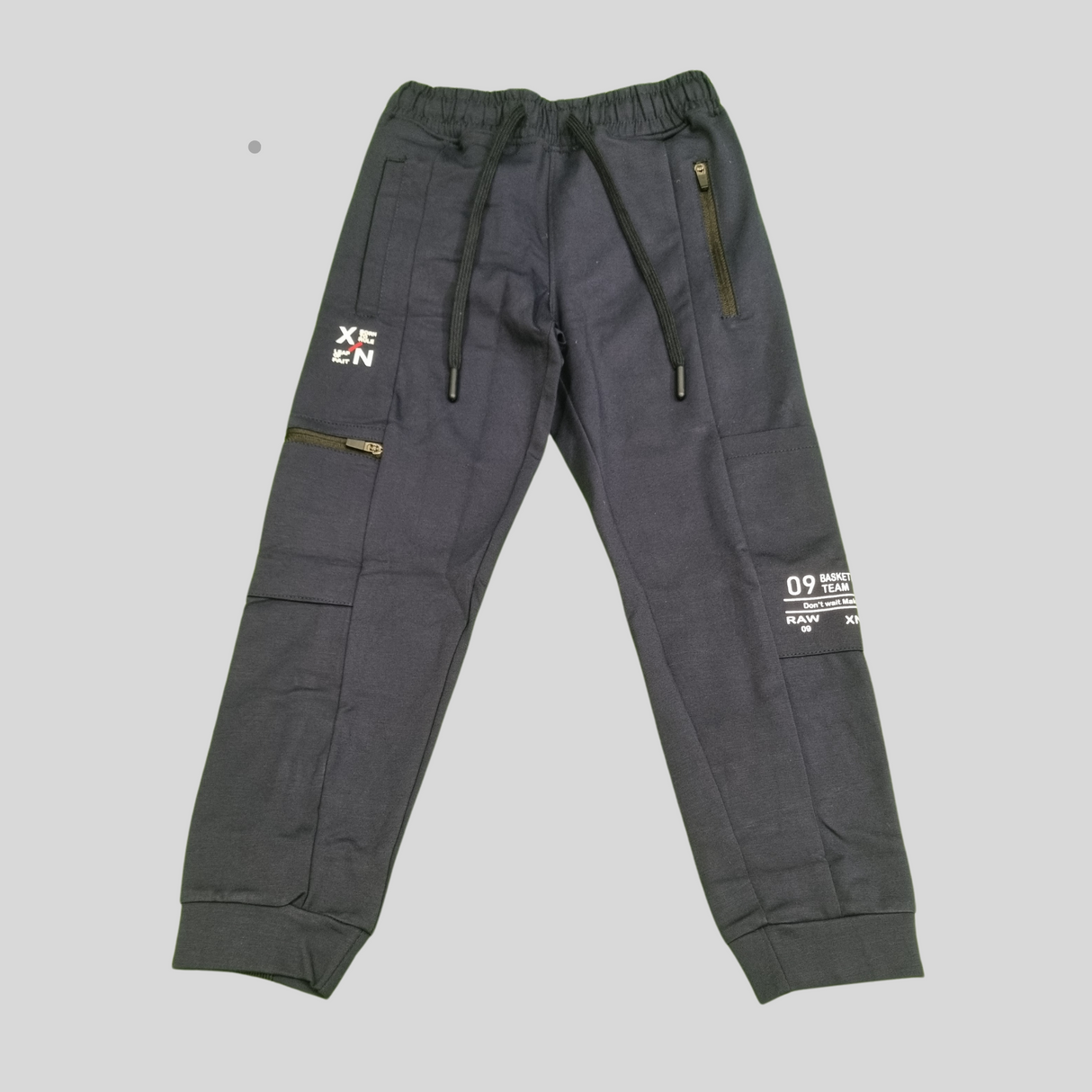 Men's Stylish Urban Jogger Pants – Athletic Fit with Zipper Pockets