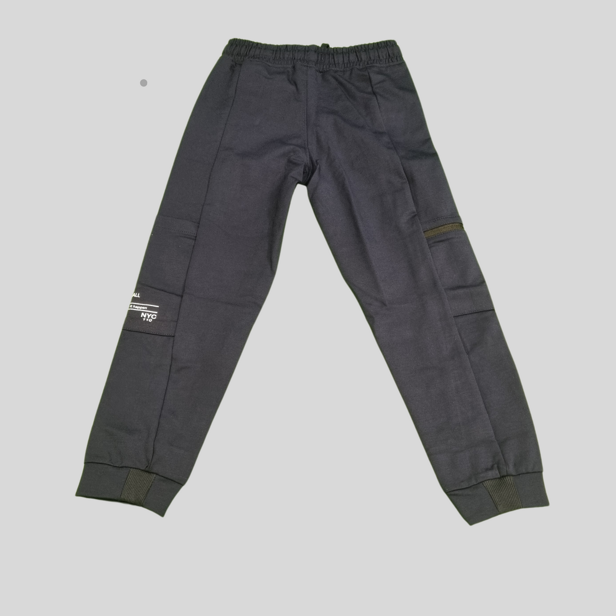 Men's Stylish Urban Jogger Pants – Athletic Fit with Zipper Pockets