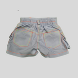 Trendy Girls’ Cargo Pocket Coordinate  Set – Neon Edge Street Style