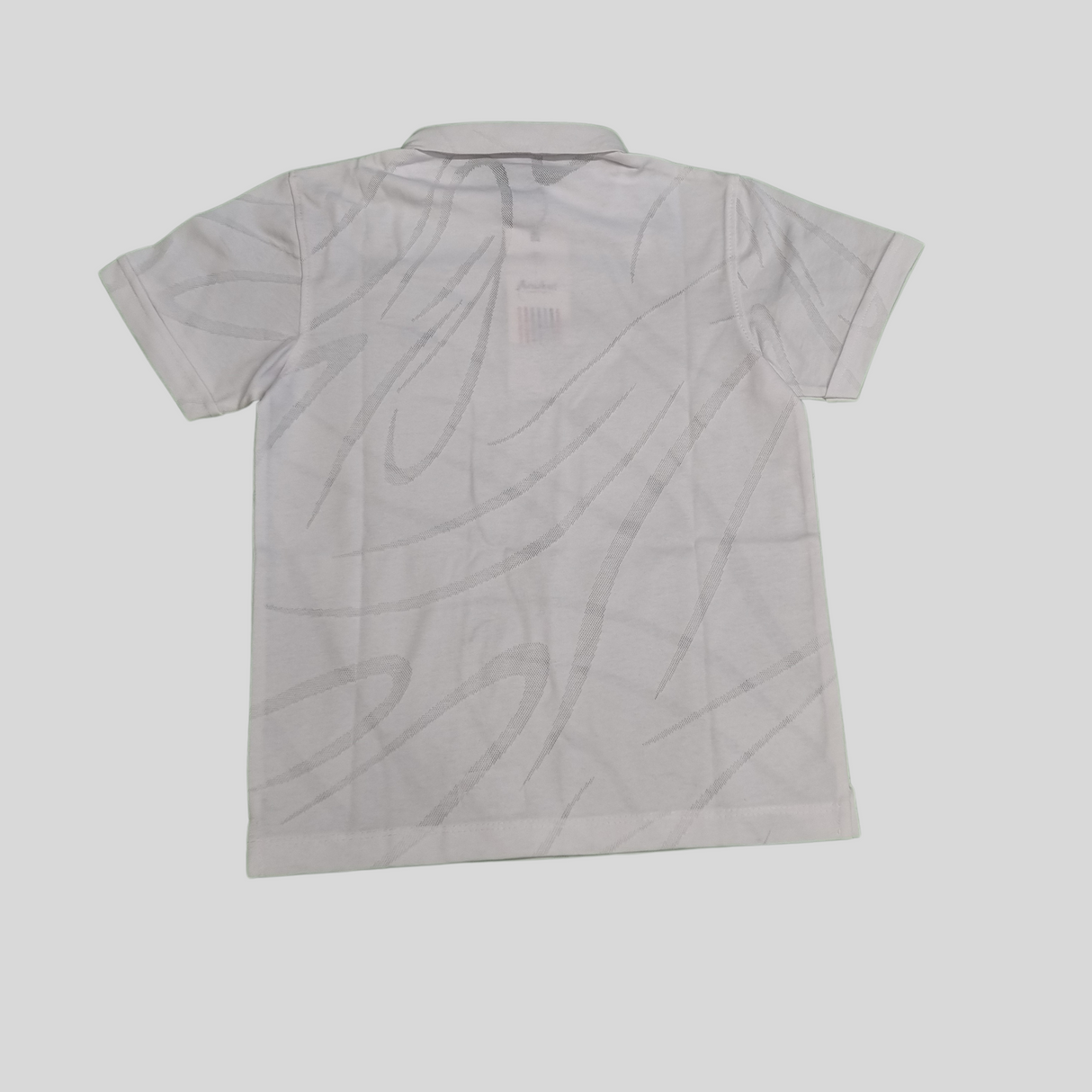 Classic Boys’ Polo T-Shirt – Stylish Summer Wear (White & Green)