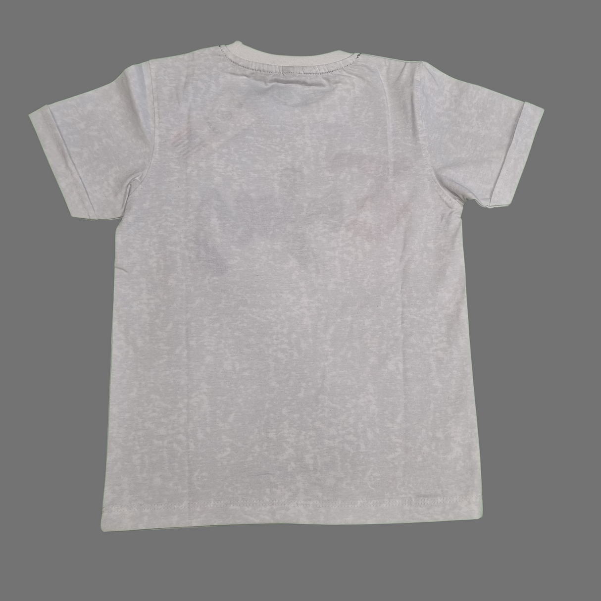 Boys’ Motivational Slogan T-Shirt – “Enjoy Your Life” Design -White