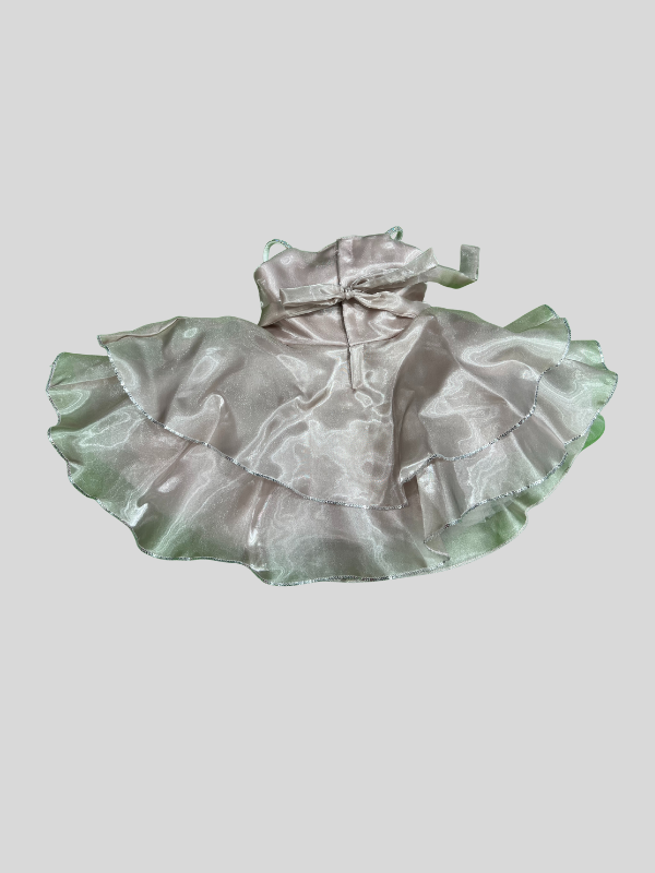 Baby Girls Midi/Knee Length Party Dress  (Peach, Sleeveless)