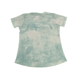 Girls' Tie-Dye Graphic T-Shirt – "Feelings" Artistic Print T-Shirt
