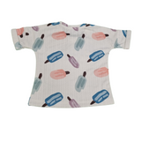 Girls' Ice Cream Print Summer Co-Ordinate Set – "Sweet is Coolest" T-Shirt & Shorts
