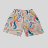 Girls’ “You Are Amazing” Floral Print Summer Set – T-Shirt & Shorts