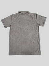 Boys' Pink Polo T-Shirt with Button-Down Collar