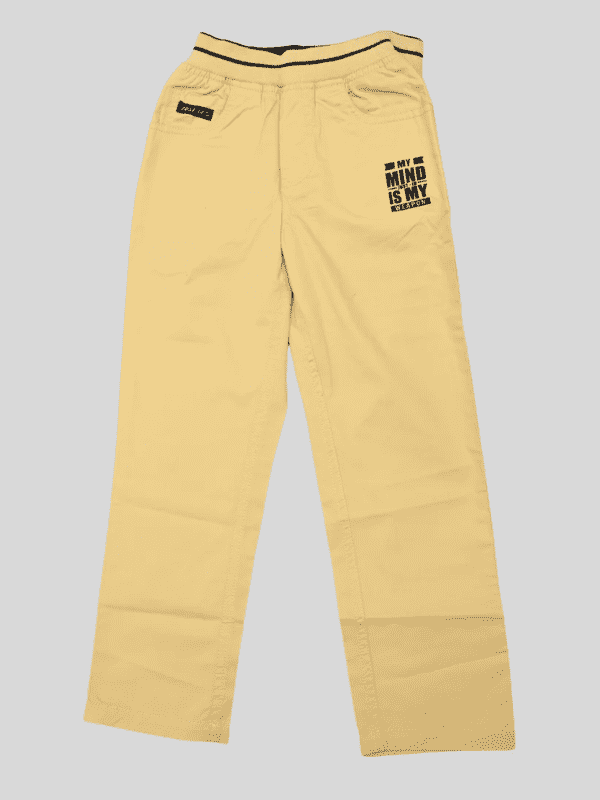 Boys Casual Stylish Pant for Boy - Cream