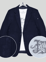Boys Party Blazer With T-Shirt -Navy Blue