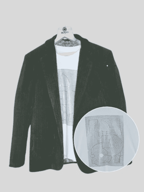 Boys Party Blazer With T-Shirt -Green