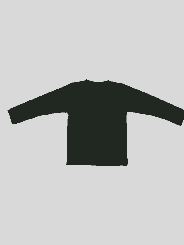 Boys Casual Full Sleeves Printed Round Neck T-Shirt - Green