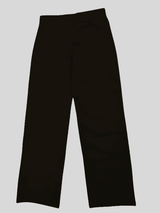 Girls Casual Plain Jeans Jeggings W/O Rib - Black