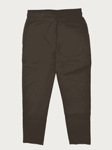 Boys Leisure Plain Rib Waist Track Pant W/O Rib - D.Grey