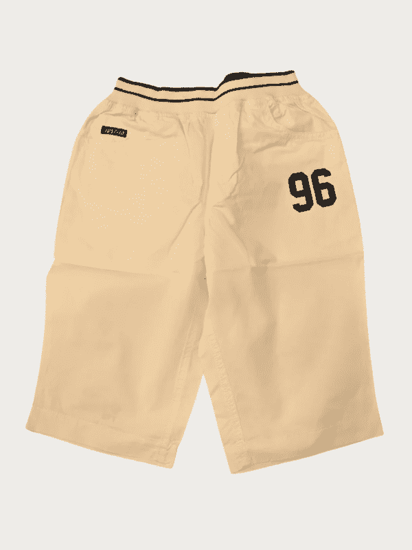 Boys Casual Plain Cotton Jamaican Full Elastic - White