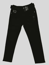 Boys Casual Stylish Regular Fit Pant for Boy - Black
