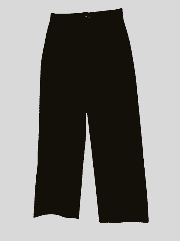 Girls Casual Plain Jeans Jeggings W/O Rib - Black
