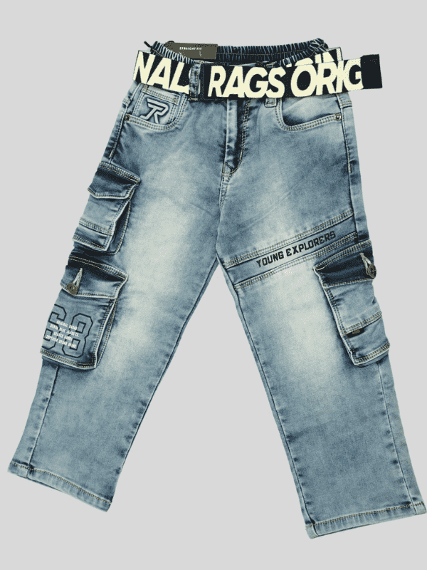 Boys Casual Stylish Regular Fit Pant for Boy - Blue