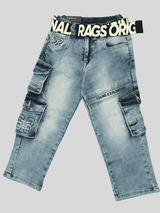 Boys Casual Stylish Regular Fit Pant for Boy - Blue