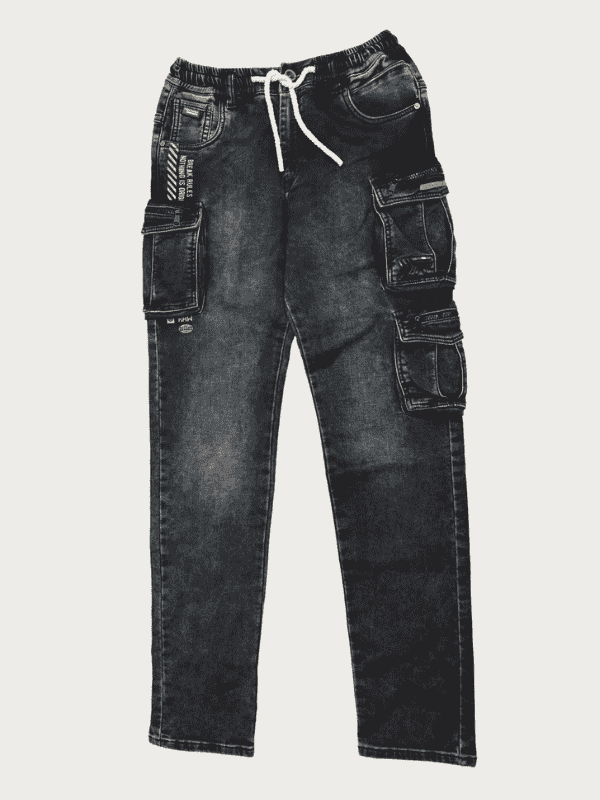 Boys Casual Stylish Regular Fit Pant for Boy - Dark Blue