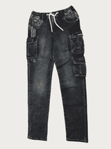 Boys Casual Stylish Regular Fit Pant for Boy - Dark Blue