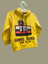 Kids’ Pink Hoodie – Bear & Duck 